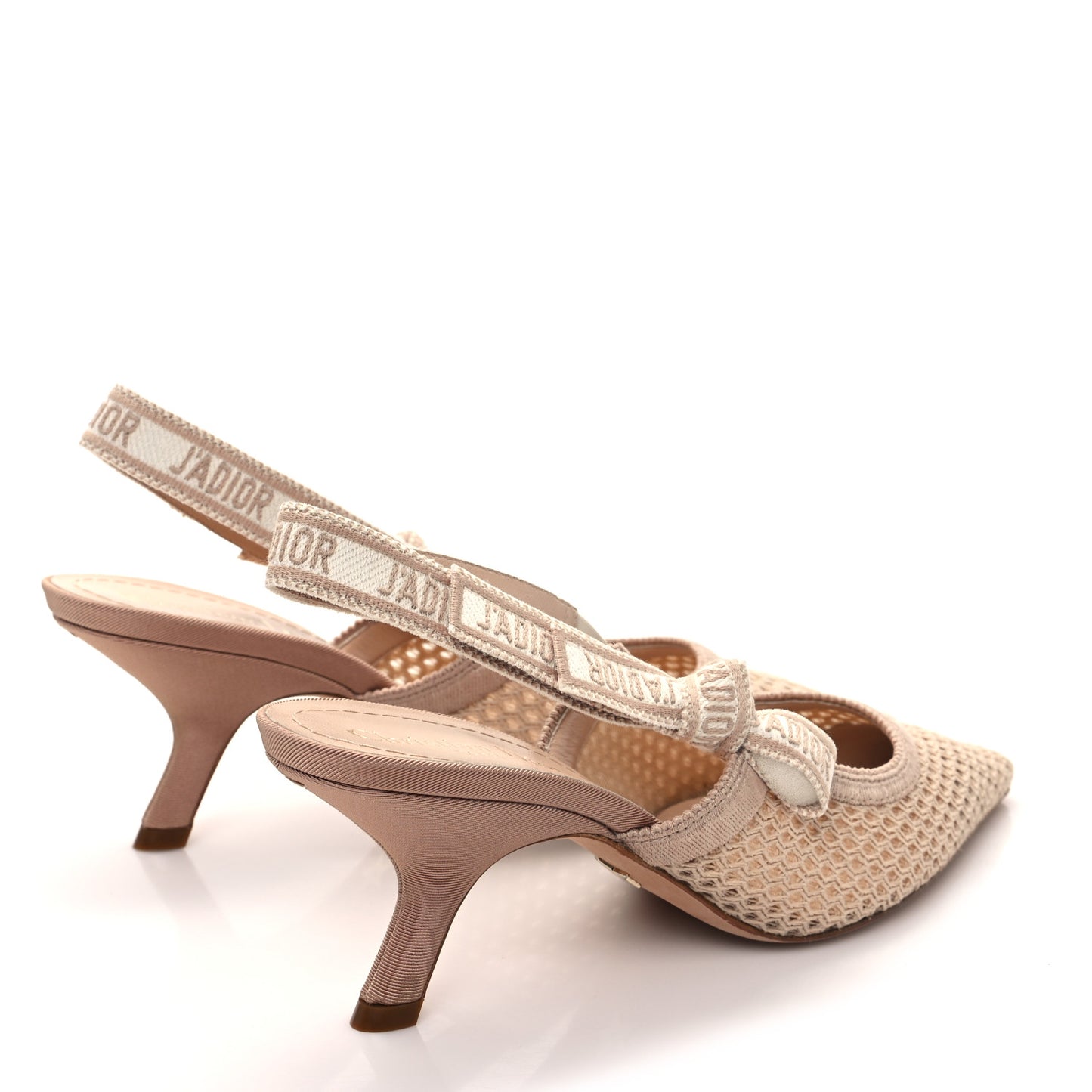 Micro Resille Ribbon J'Adior Slingback 65mm Pumps 39 Nude