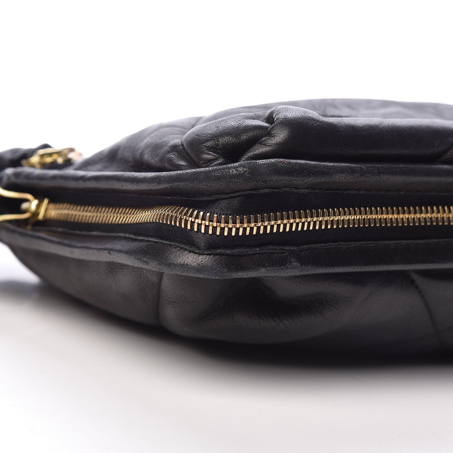 Lanvin Lambskin Quilted Medium Amalia Shoulder Bag Black 9 of 14