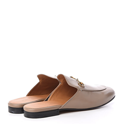 Gucci Malaga Kid Womens Princetown Slippers 41.5 Mud 4 of 8