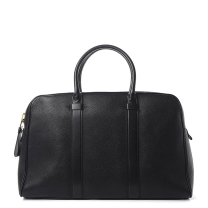 Tom Ford Calfskin Buckley Flat Trapeze Briefcase Black 1 of 12