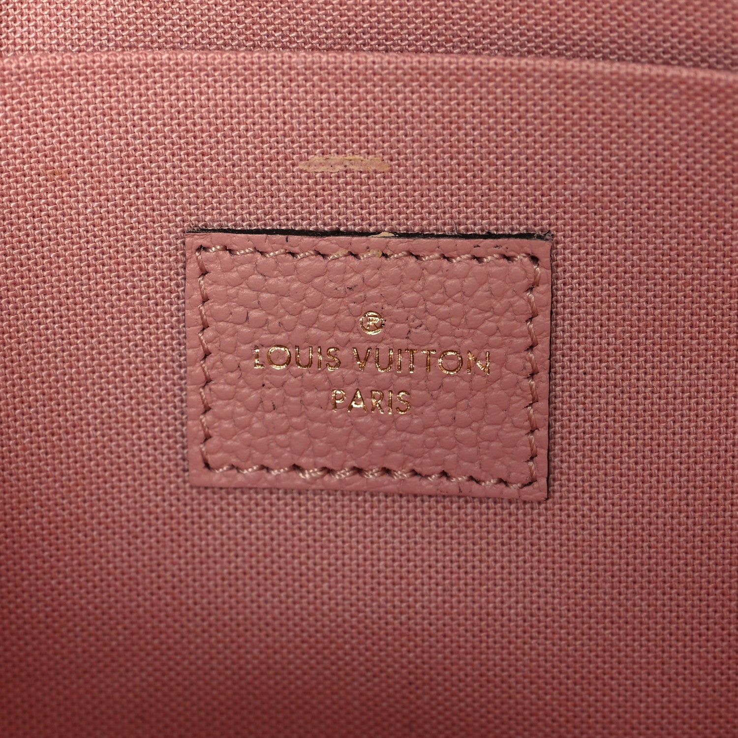 Louis Vuitton Empreinte Pochette Felicie Chain Wallet Rose Poudre 8 of 12