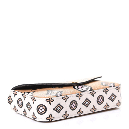 Louis Vuitton Monogram Wild At Heart Felicie Strap & Go Arizona Creme 3 of 4