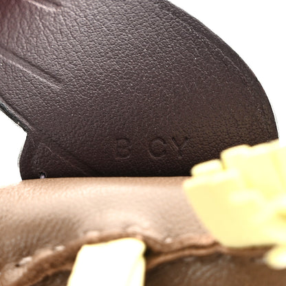 Hermes Milo Lambskin Grigri Rodeo Pegase Horse Bag Charm PM Etoupe Jaune Milton Rouge Sellier 4 of 5