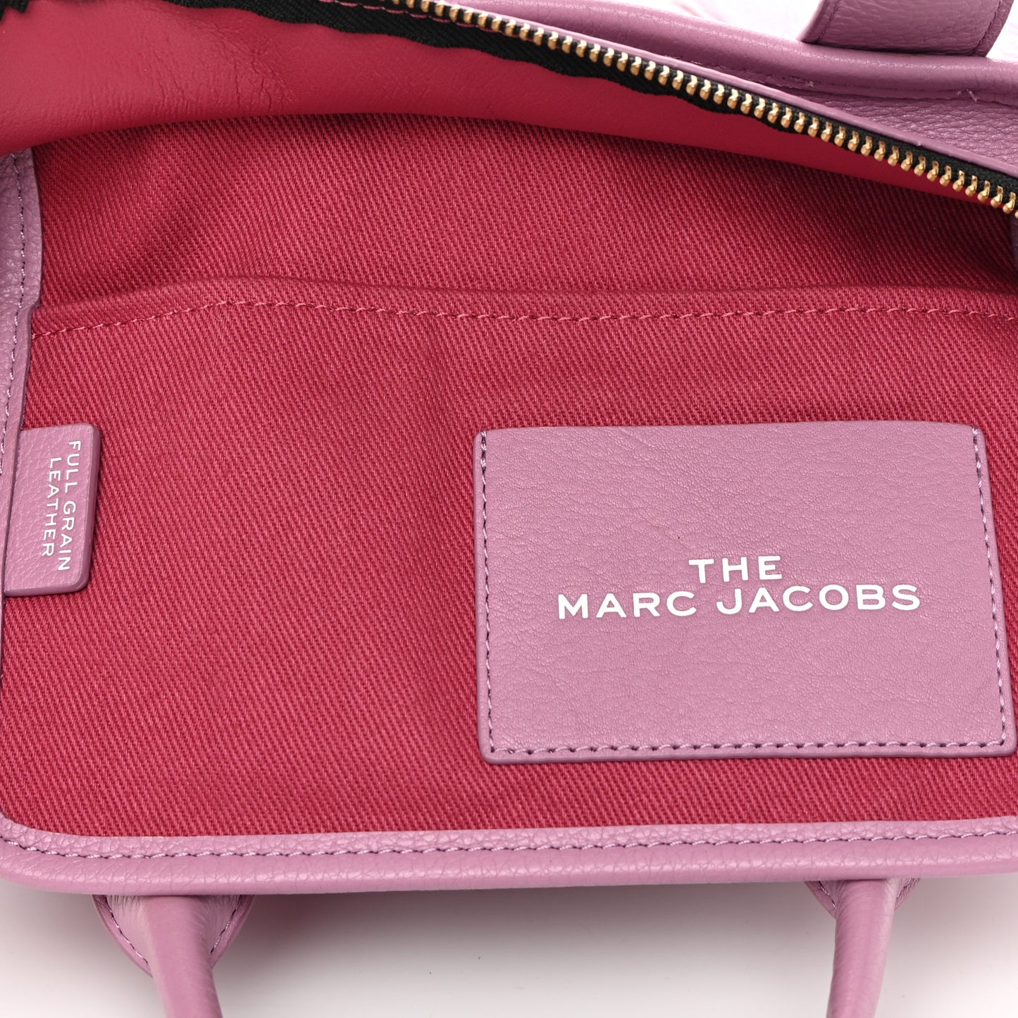 Grained Calfskin Small The Tote Bag Orchid Haze