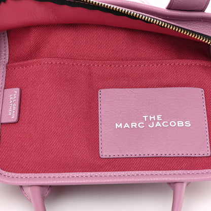 Marc Jacobs Grained Calfskin Small The Tote Bag Orchid Haze 9 of 25