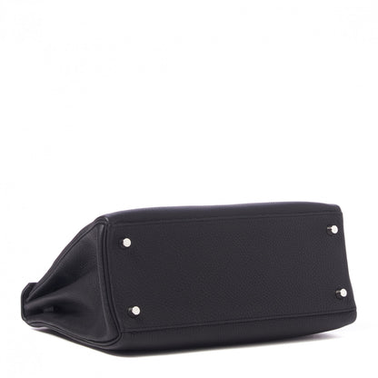 Hermes Togo Kelly Retourne 28 Black 5 of 34