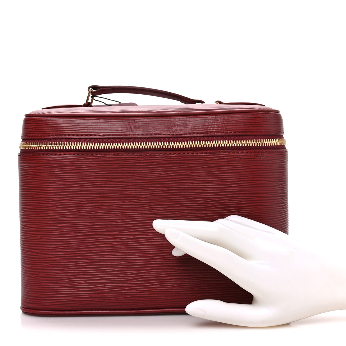 Louis Vuitton Epi Nice BB Monogram Red 2 of 10