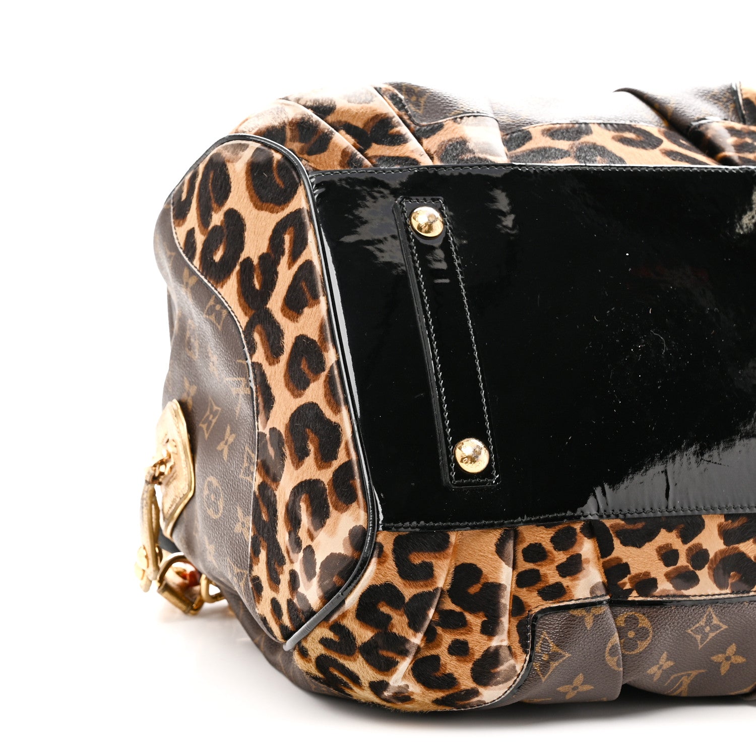 Louis Vuitton Monogram Leopard Stephen Bag 8 of 11