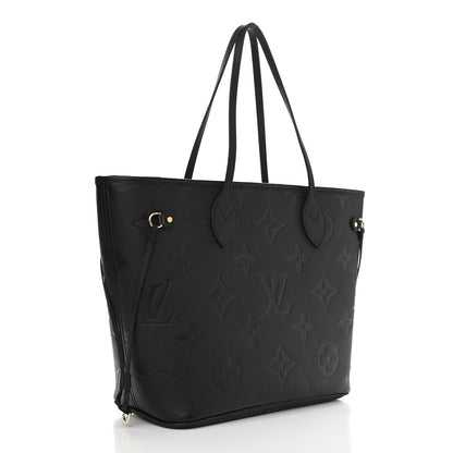 Louis Vuitton Empreinte Monogram Giant Neverfull MM Black 4 of 10