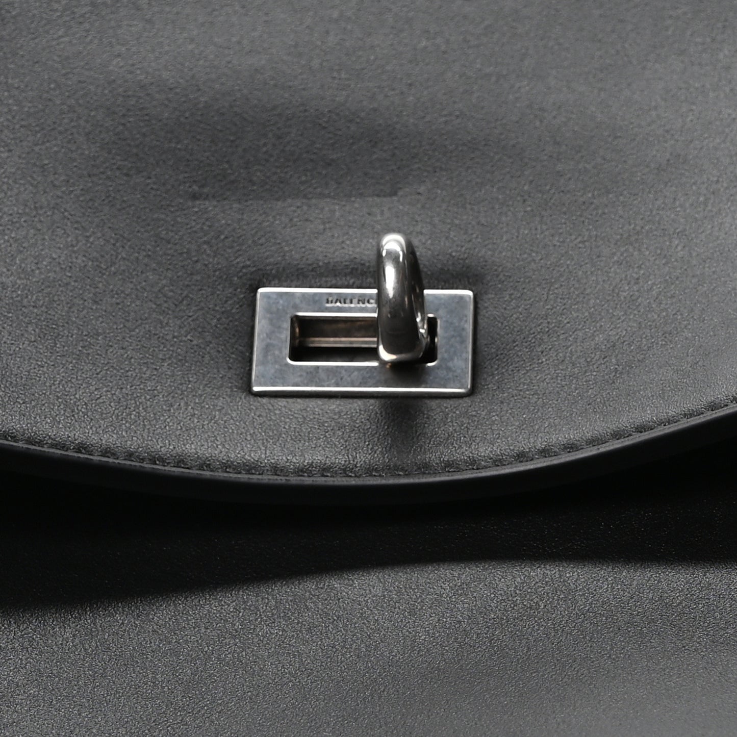 Smooth Calfskin Rodeo XL Top Handle Handbag Black