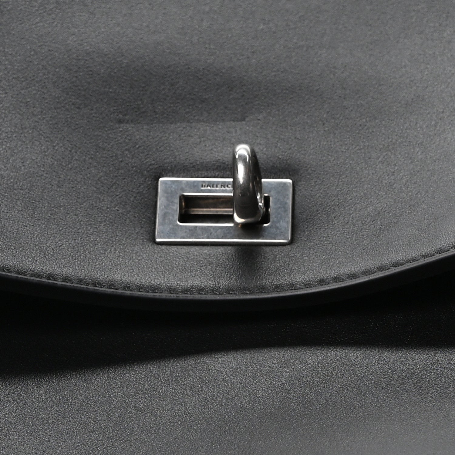 Balenciaga Smooth Calfskin Rodeo XL Top Handle Handbag Black 7 of 9