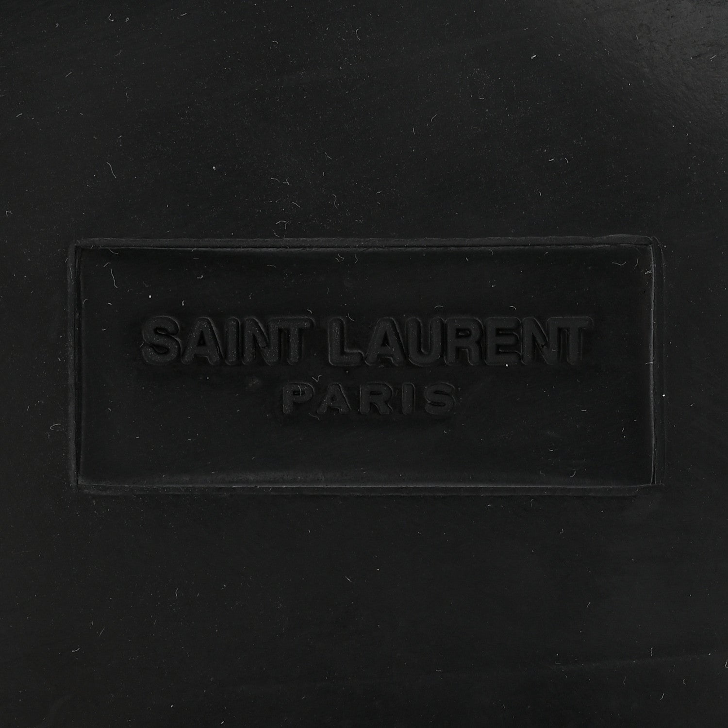 Saint Laurent Glazed Calfskin Chunky Le Loafer Penny Slippers 39 Black 7 of 12