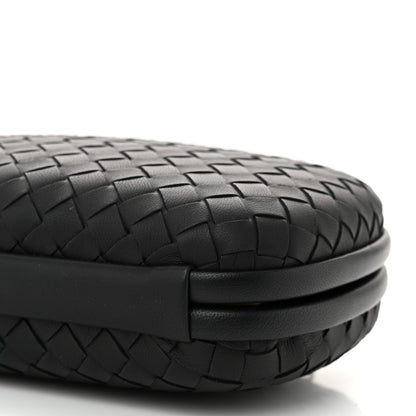 Bottega Veneta Nappa Intrecciato Chain Knot Clutch Black 9 of 9