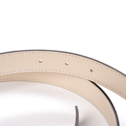 Hermes Tadelakt Swift 24mm Belt Strap 90 Argile Craie 4 of 6