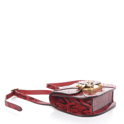 Gucci Elaphe Radiata Small Osiride Shoulder Bag Hibiscus Red 4 of 10