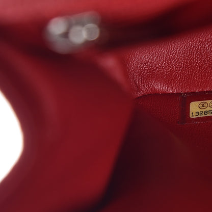 Chanel Caviar Quilted Maxi Single Flap Red 7 of 8