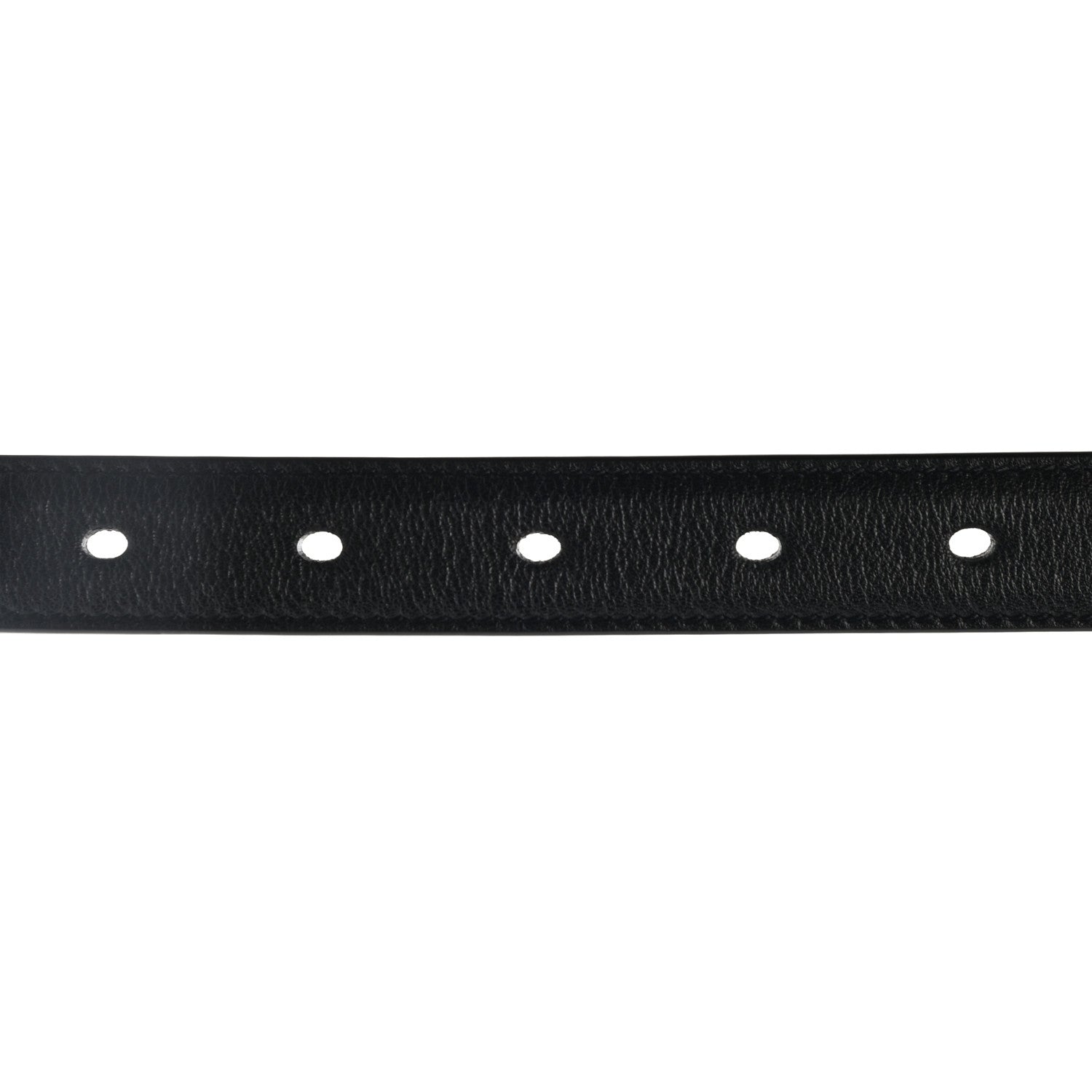 Saint Laurent Smooth Calfskin Monogram Square Buckle Belt 90 36 Black 3 of 7