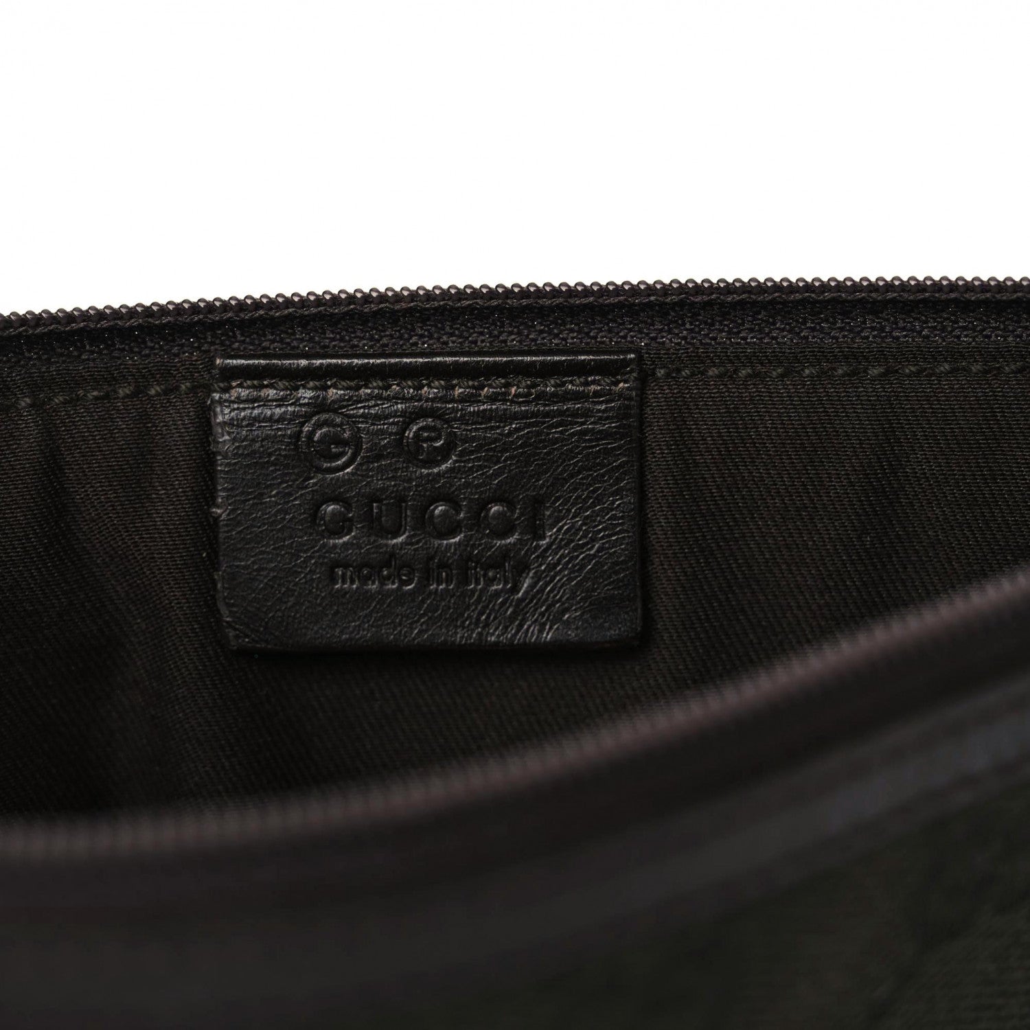 Gucci Monogram Zip Pouch Green 6 of 16