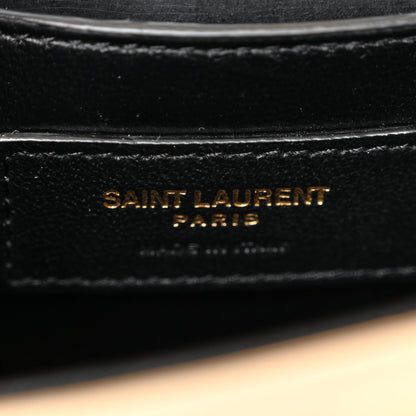 Saint Laurent Smooth Calfskin Small Solferino Satchel Ivory Natural 6 of 11