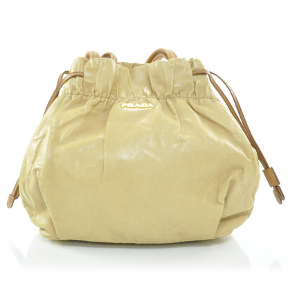 Prada Nappa Antique Drawstring Bag Cuoio 1 of 9