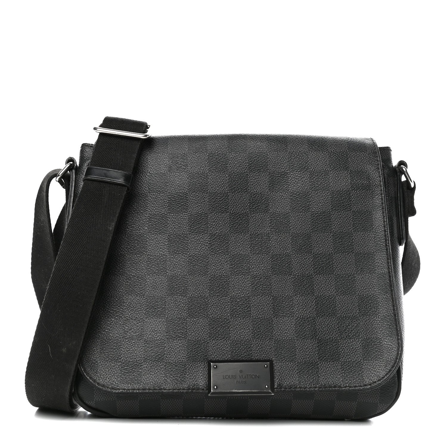 Louis Vuitton Damier Graphite District PM 1 of 4