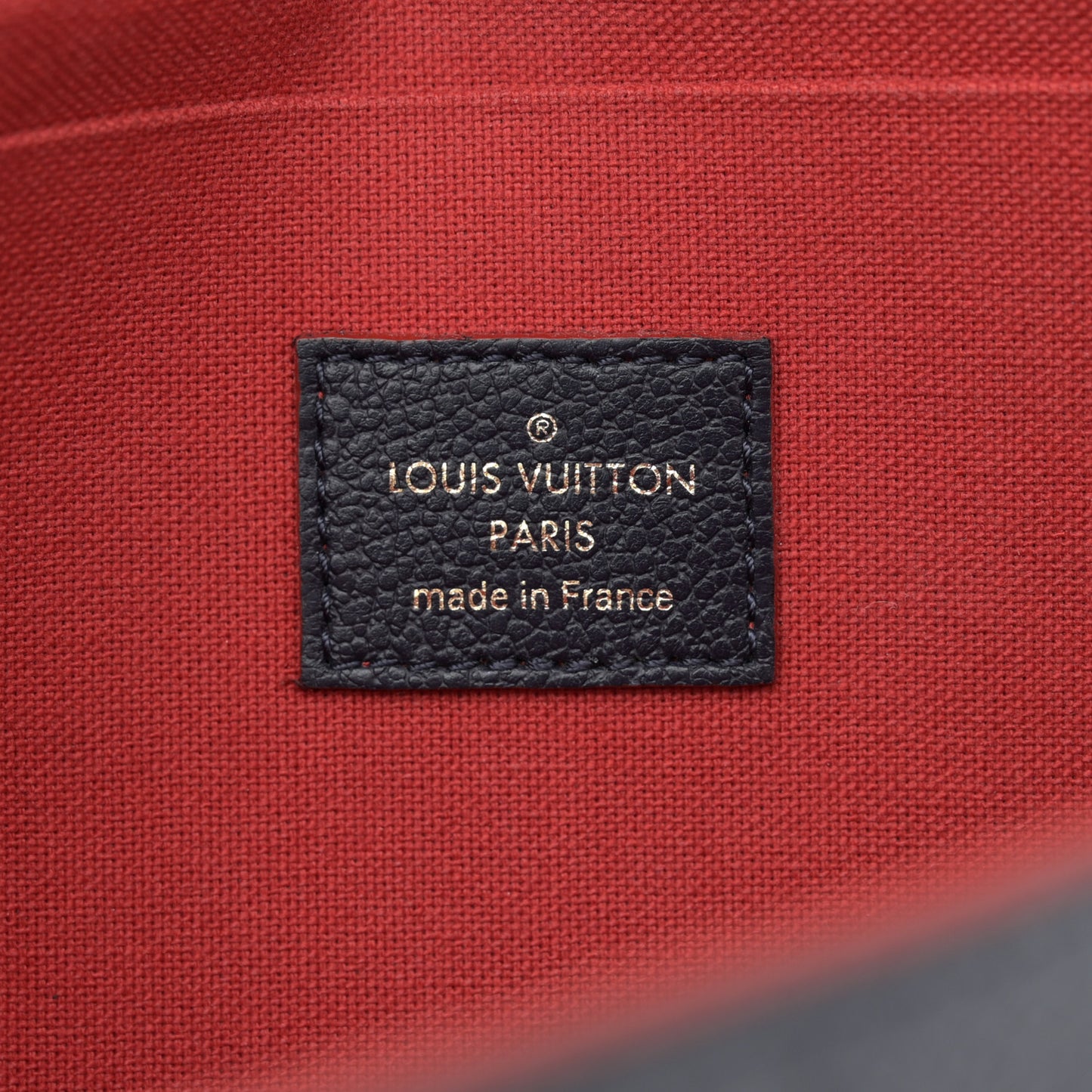 Empreinte Pochette Felicie Chain Wallet Marine Rouge