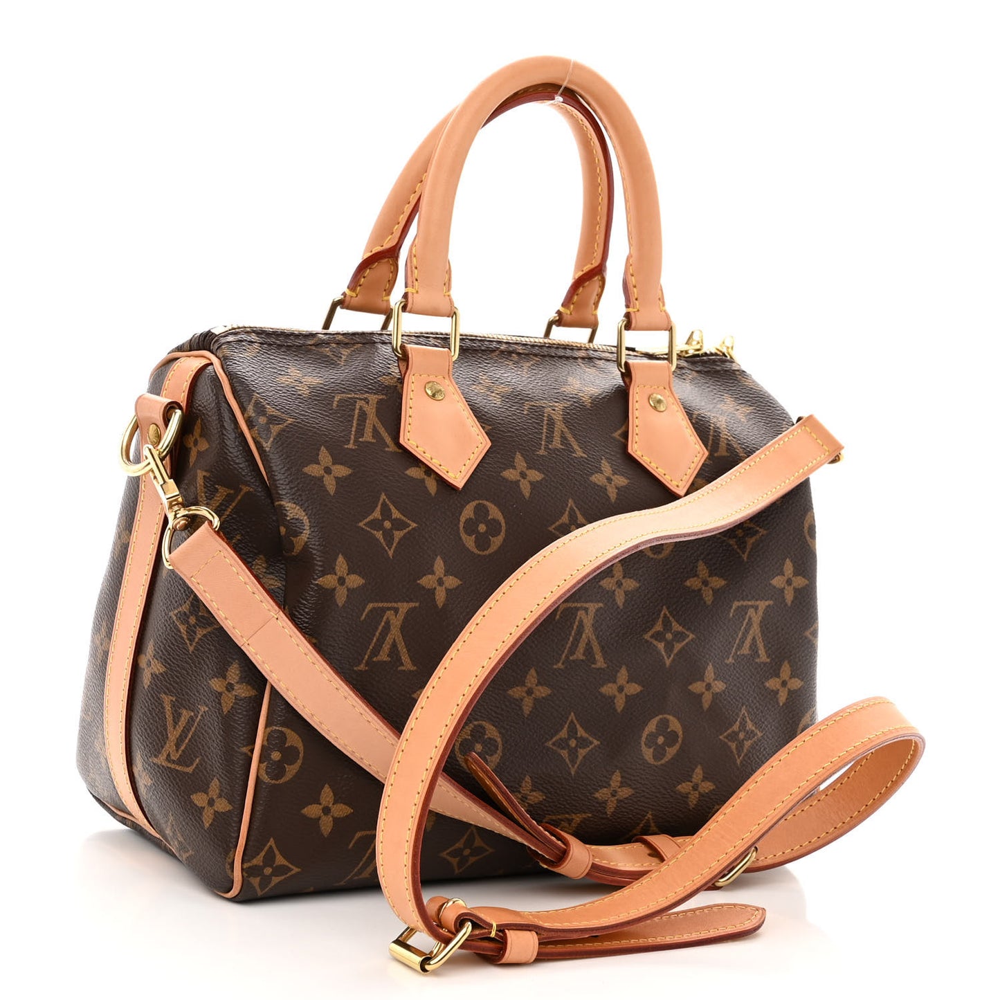 LOUIS VUITTON Monogram Speedy Bandouliere 25