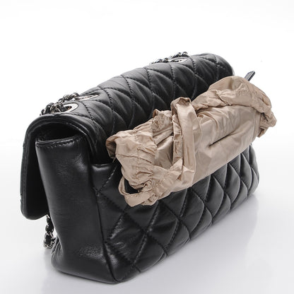 Chanel Lambskin Medium Coco Rain Flap Black 13 of 15