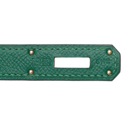 Hermes Epsom Kelly Sellier 28 Malachite 7 of 10