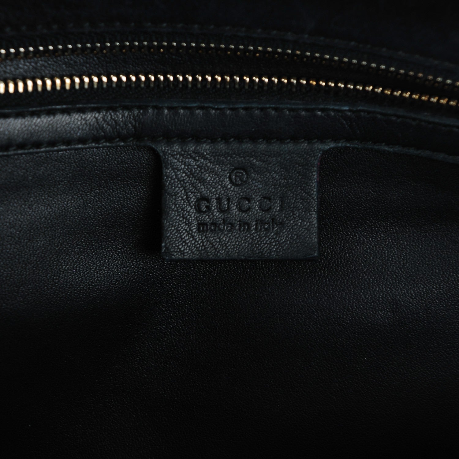 Gucci Patent Microguccissima Medium Broadway Evening Clutch Black 6 of 7