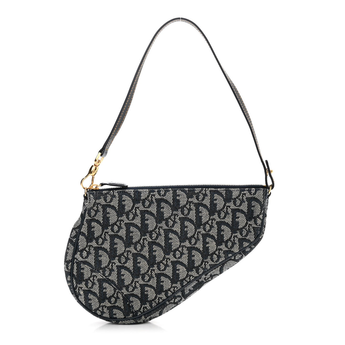 Monogram Mini Saddle Pochette Navy