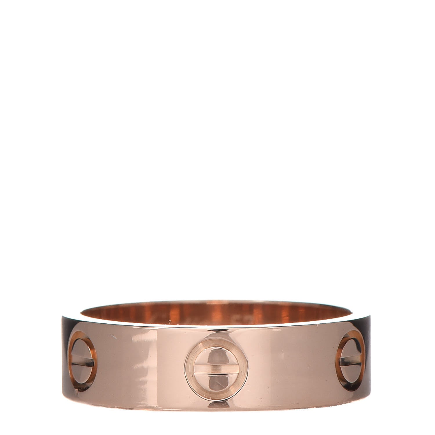 Cartier 18K Pink Gold 5.5mm LOVE Ring 57 8 1 of 5