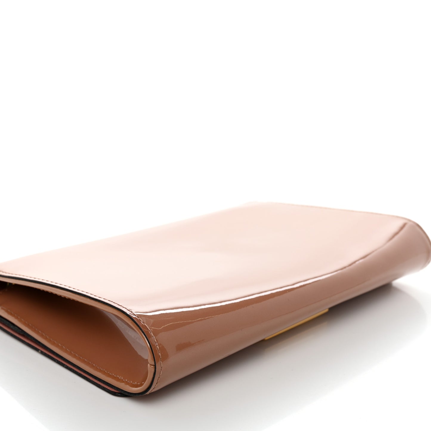 Patent Louise New Sobe Clutch Rose Velours