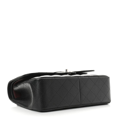 Chanel Caviar Quilted Jumbo Double Flap Black 4 of 9