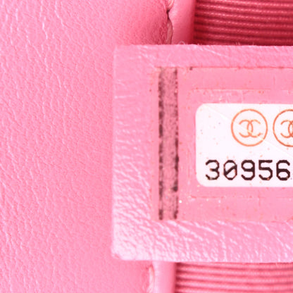 Chanel Lambskin Quilted Medium Chanel 19 Flap Pink 13 of 19