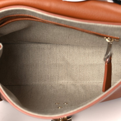 Chloe Grained Calfskin Medium Penelope Shoulder Bag Caramel 5 of 8