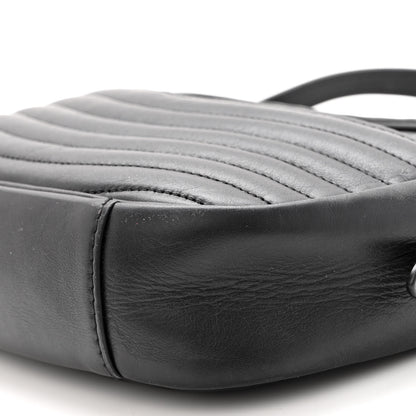 Louis Vuitton Calfskin New Wave Camera Bag Black 9 of 10