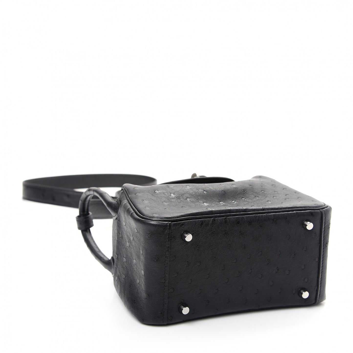 Ostrich Mini Lindy 20 Black