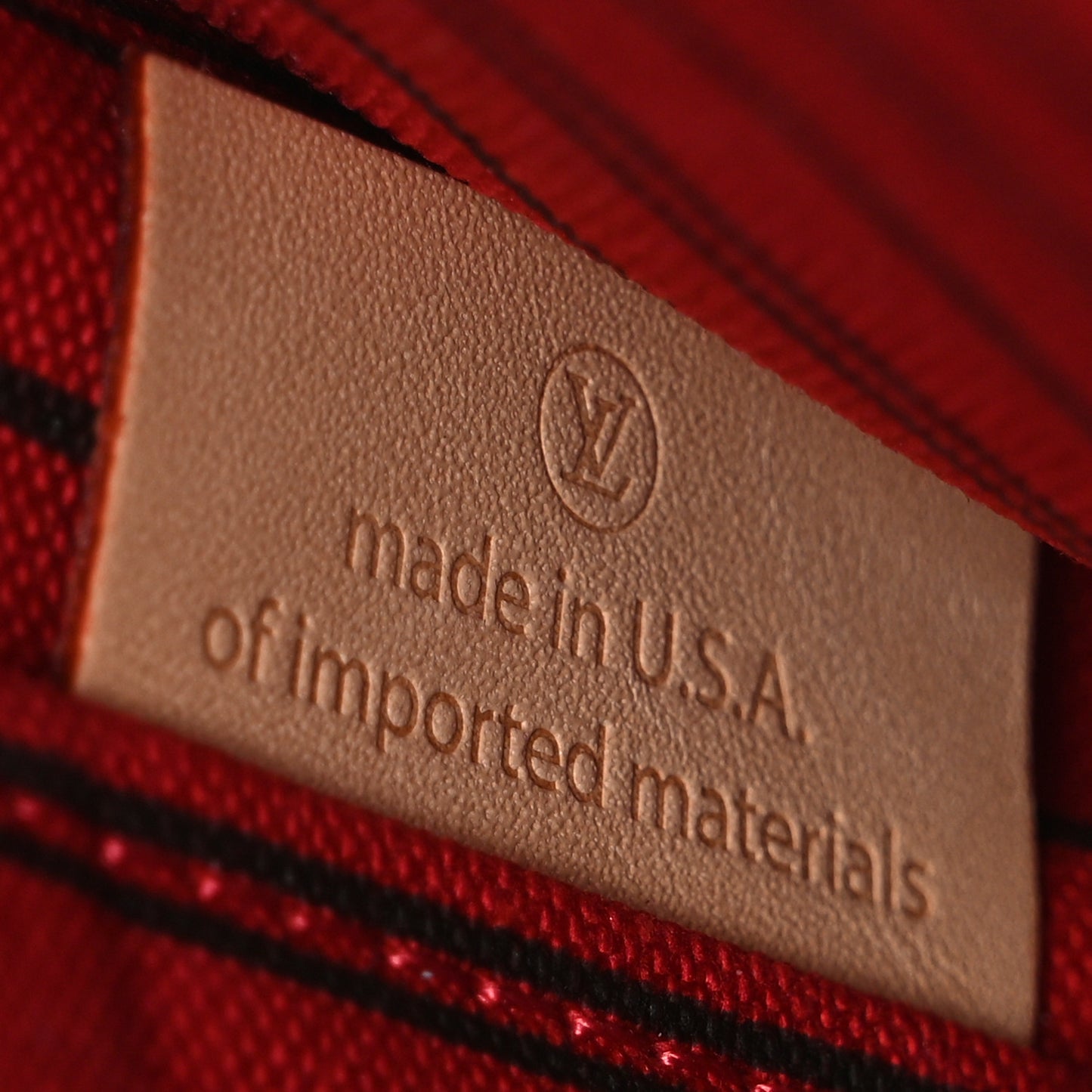 Monogram Neverfull MM GM Pochette Cherry
