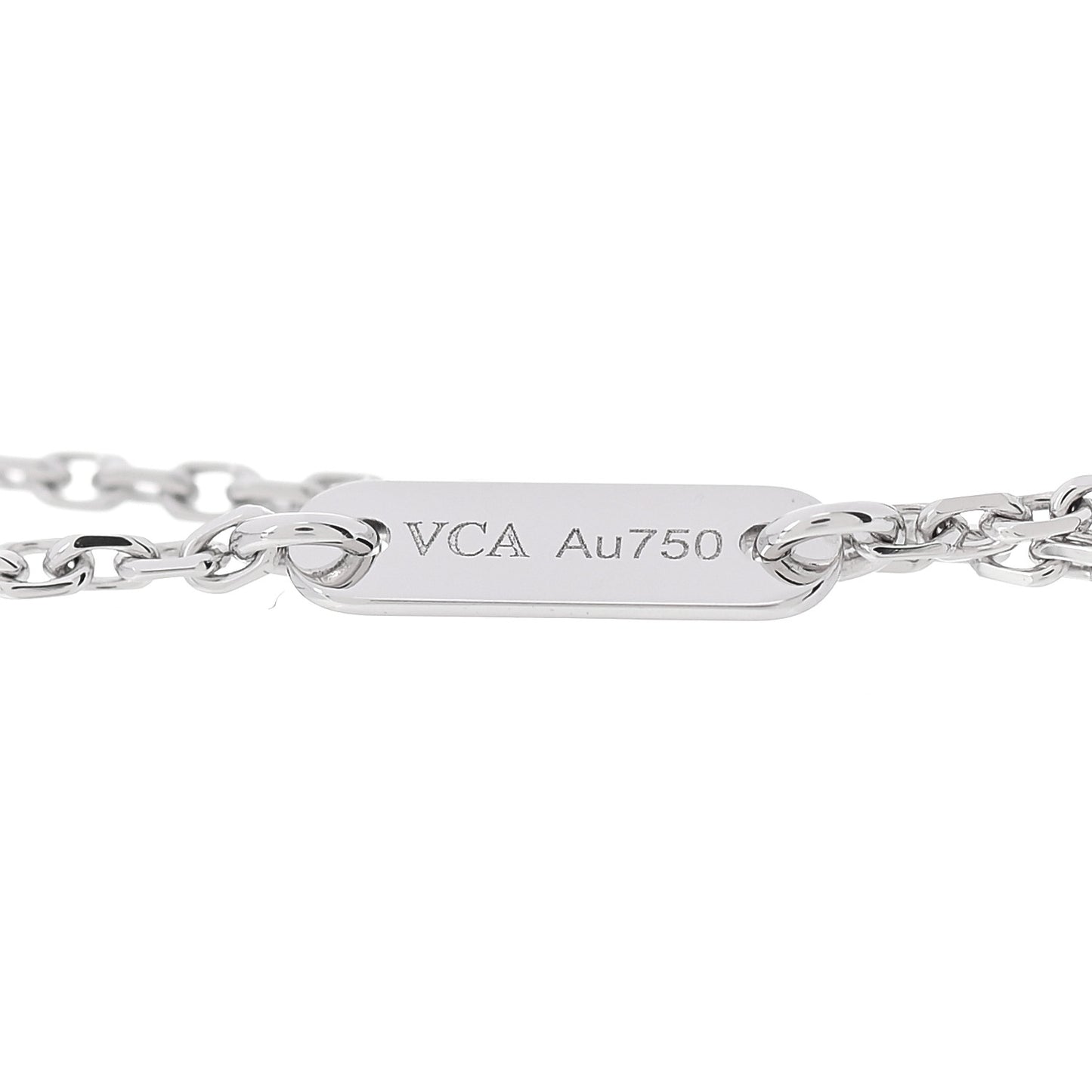 18K White Gold Turquoise Sweet Alhambra Butterfly Bracelet