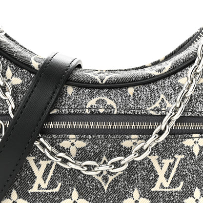 Louis Vuitton Monogram Jacquard Denim Loop Black 7 of 9
