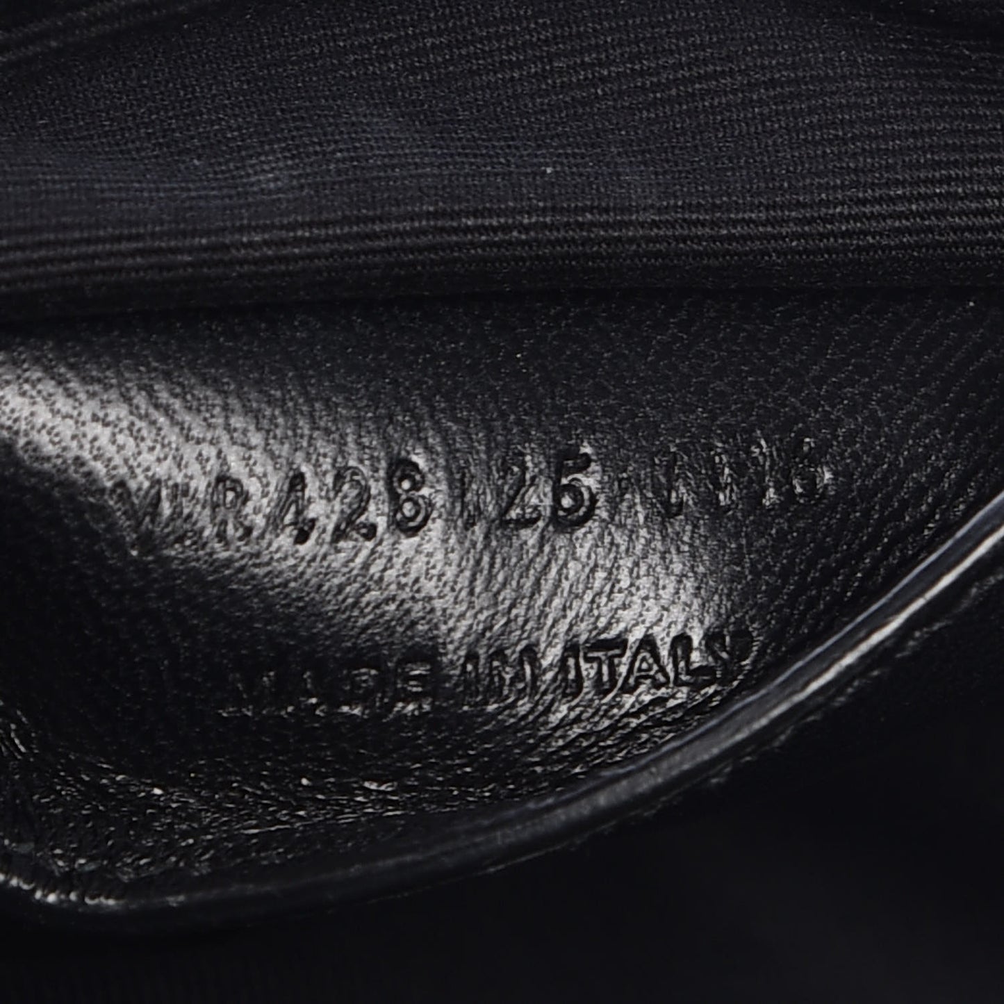 Sheepskin Tri-Quilt Monogram Medium College Bag Black