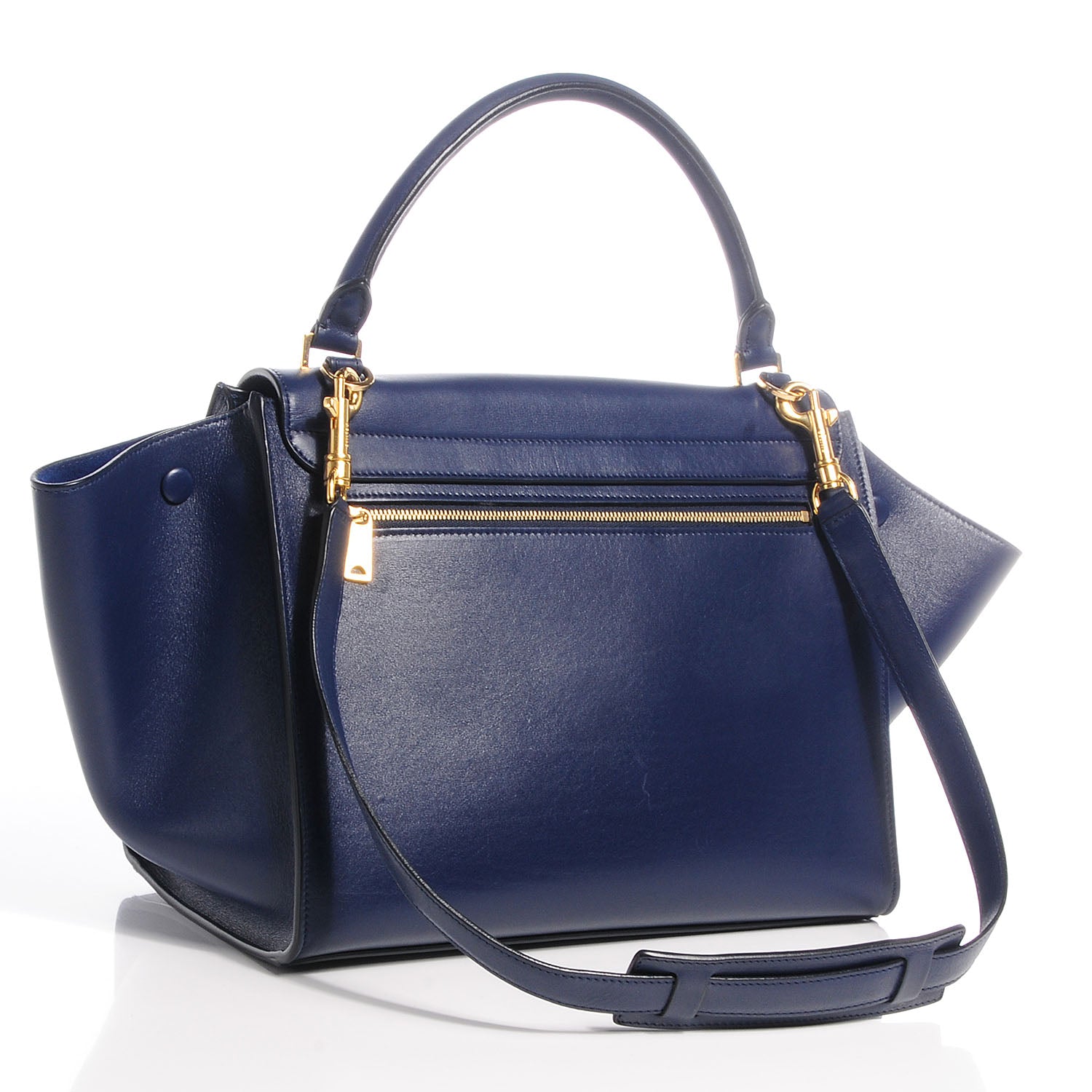 Celine Palmelato Small Trapeze Ink Blue 3 of 10