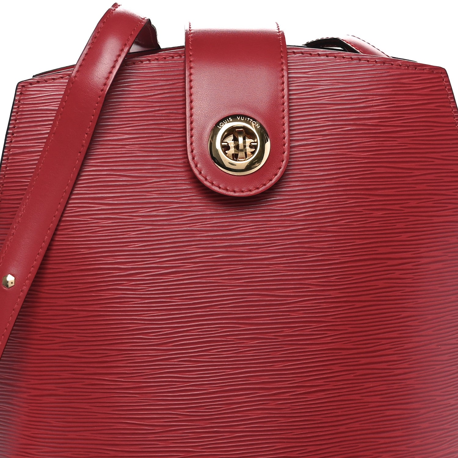 Louis Vuitton Epi Cluny Castillan Red 5 of 10