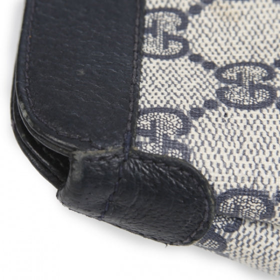 Gucci Monogram Cosmetic Case Navy 7 of 10
