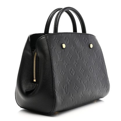 Louis Vuitton Empreinte Montaigne BB Black 3 of 10