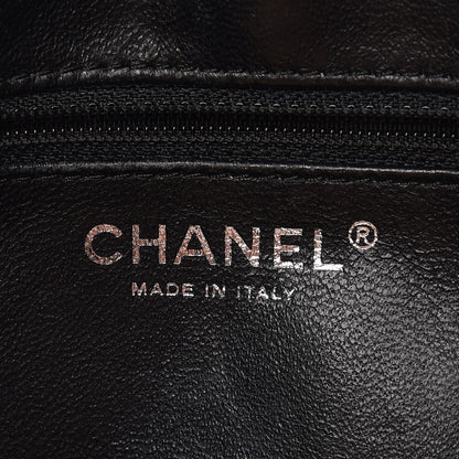 Chanel Metallic Aged Calfskin Quilted Medium Reissue Camera Case Black 8 of 12