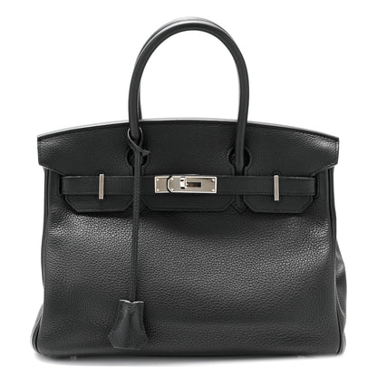 Hermes Togo BIRKIN 30 Black 1 of 12