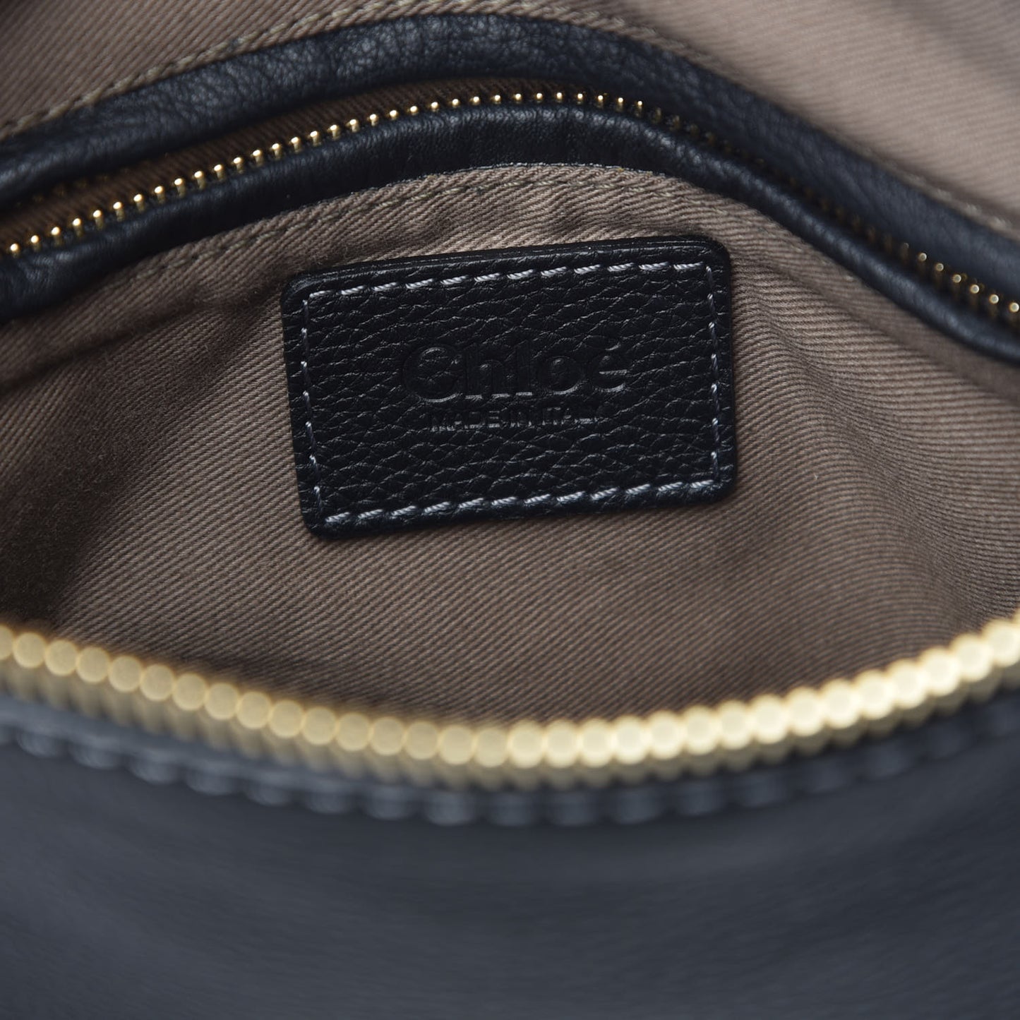 Calfskin Small Marcie Satchel Black