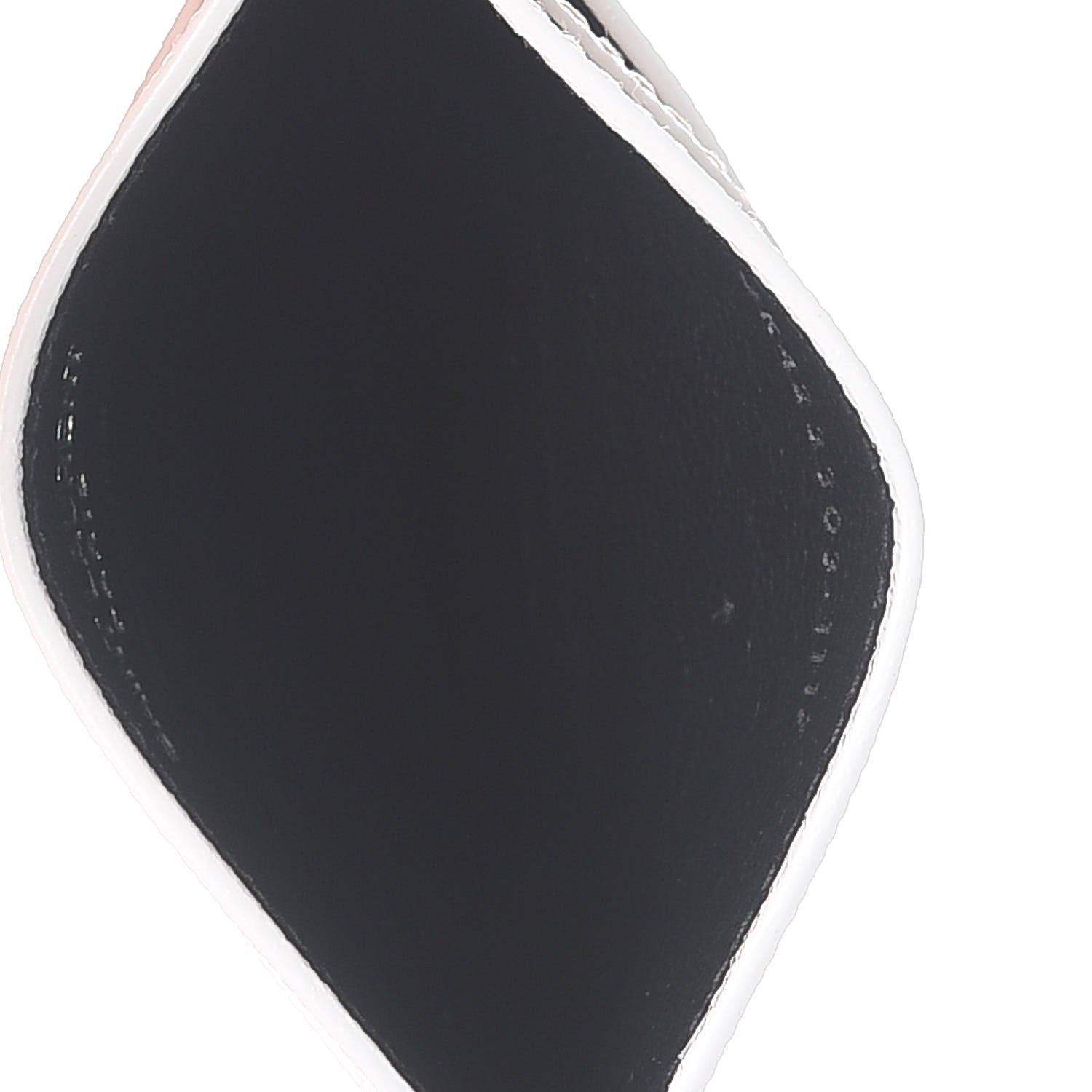 Saint Laurent Grain De Poudre Monogram Credit Card Case Rose 5 of 8